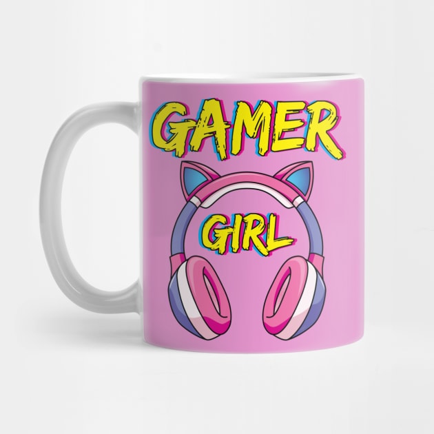 Gamer Girl Gaming Girl by Pennelli Studio